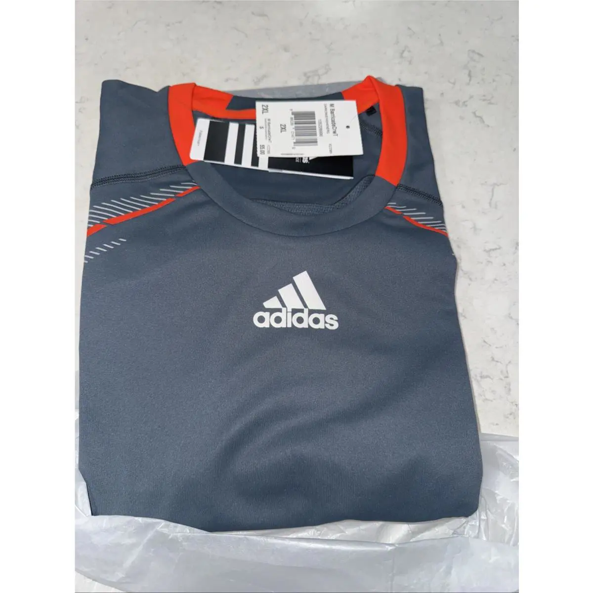 Adidas Barricade Climacool Tennis Crew Shirt Xxl