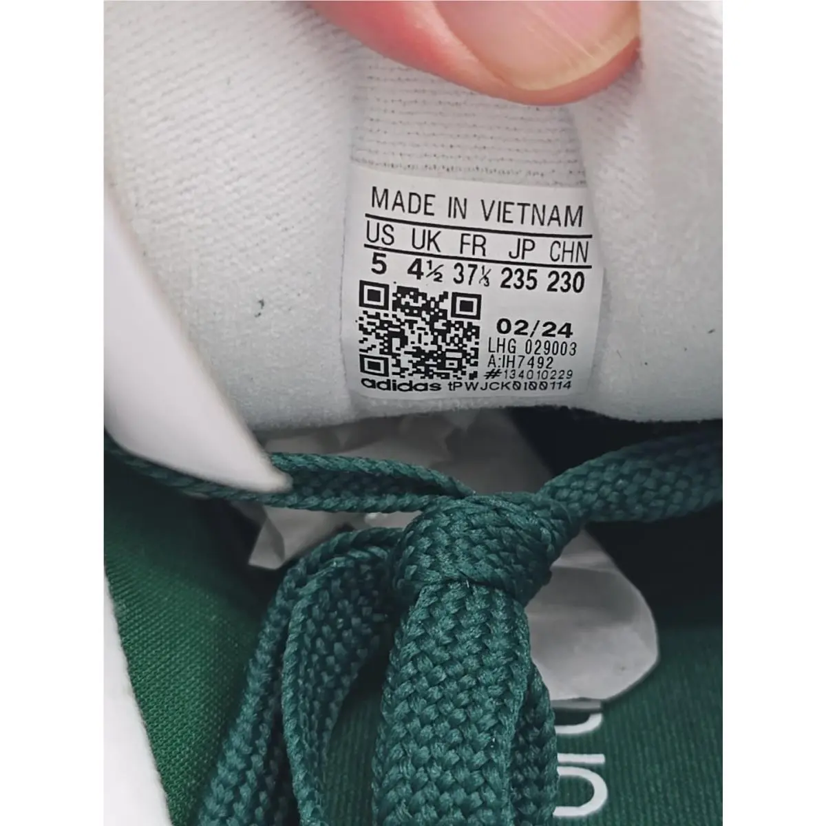 Adidas shoes - adidas Campus 00s - Campus - Dark Green/Cloud White/Off White 16