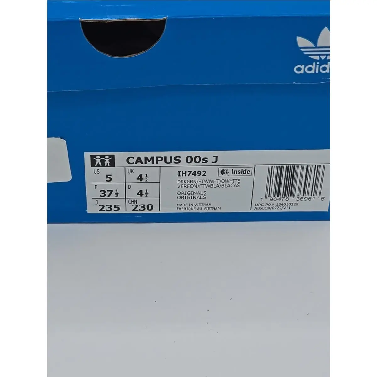 Adidas shoes - adidas Campus 00s - Campus - Dark Green/Cloud White/Off White 20