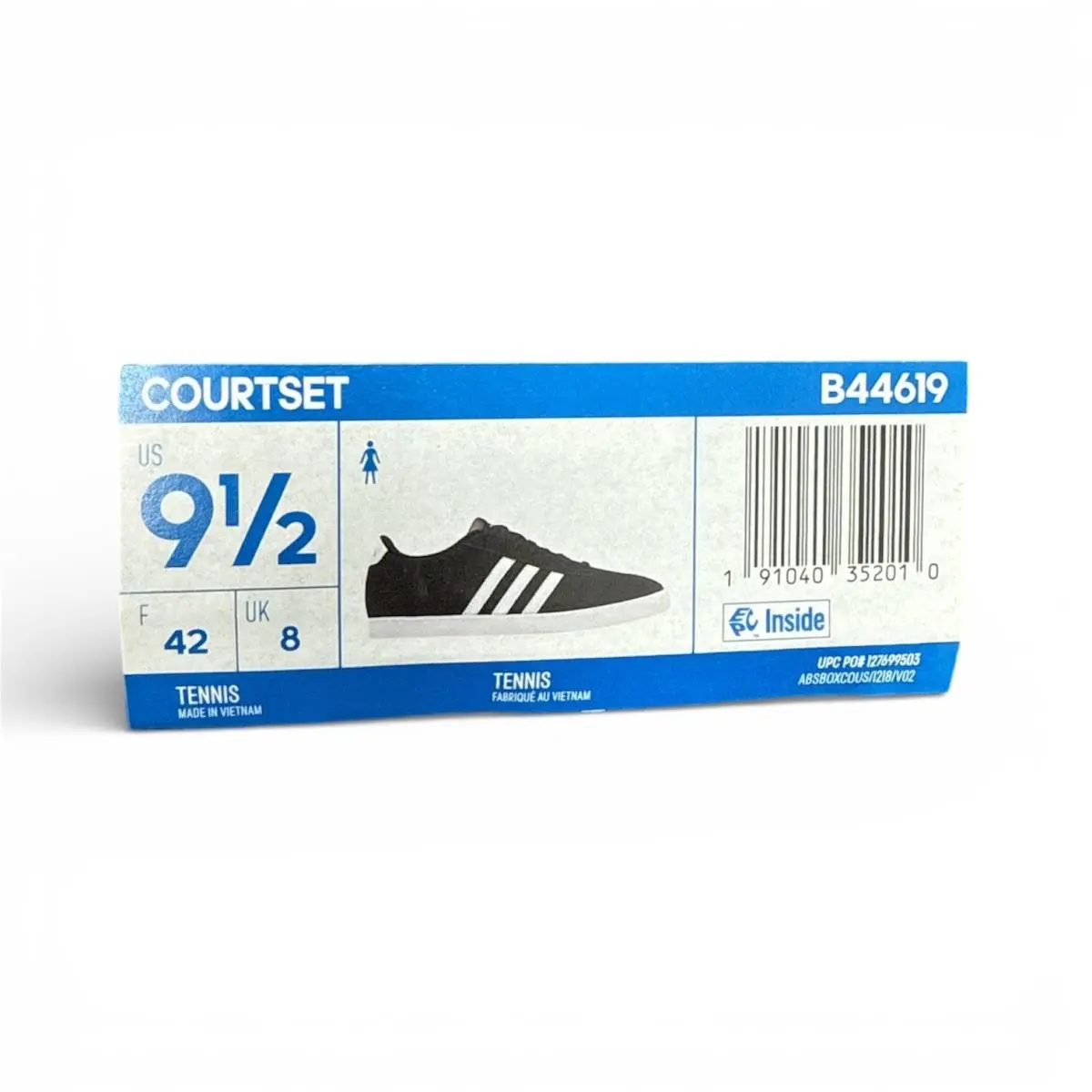 Adidas shoes - adidas Courtset - Courtset - B44619 - Black (UPC: 191040352010) 5