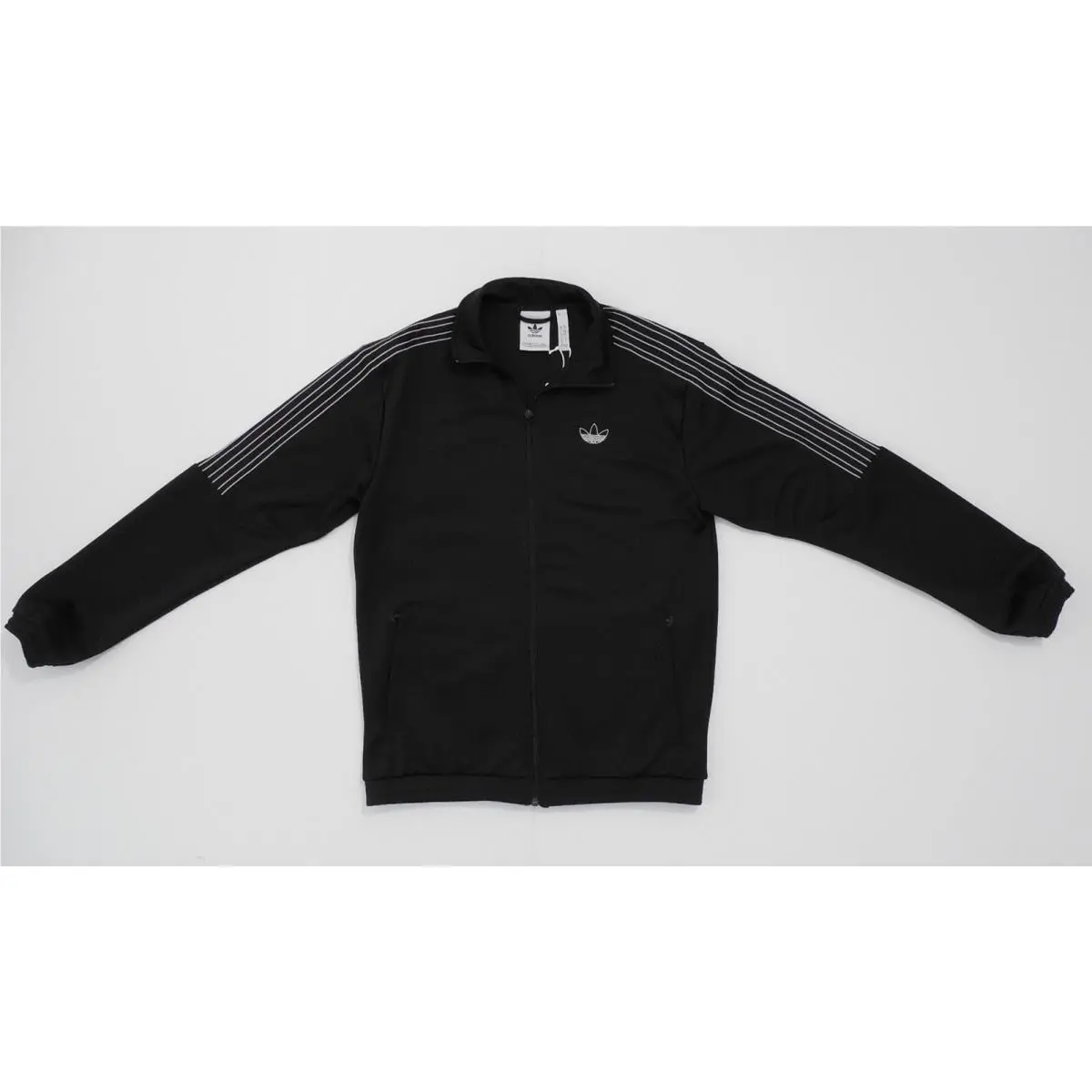 Adidas Originals Sprt Poly TT Track Jacket Casual Athletic Top Small