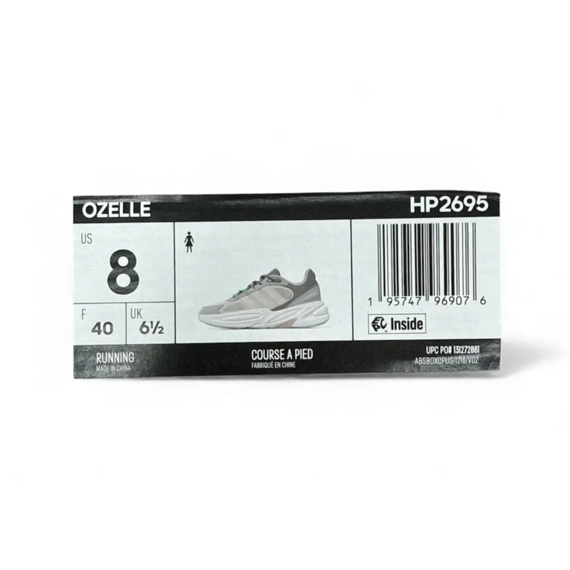 Adidas shoes - adidas Ozelle - Ozelle - HP2695 - Grey / Light Pink / Mint Green (UPC: 195747969076) 5