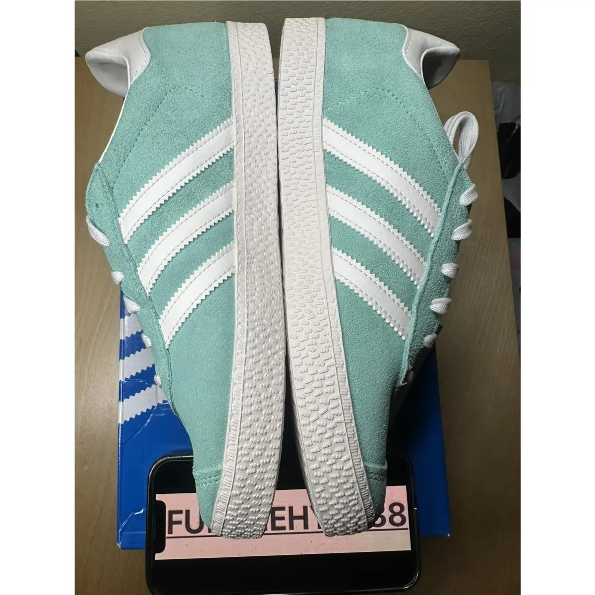 Adidas shoes - Adidas Gazelle J - Gazelle - Easy Green/Core White/Silver Green (UPC: 0195748529637) 11