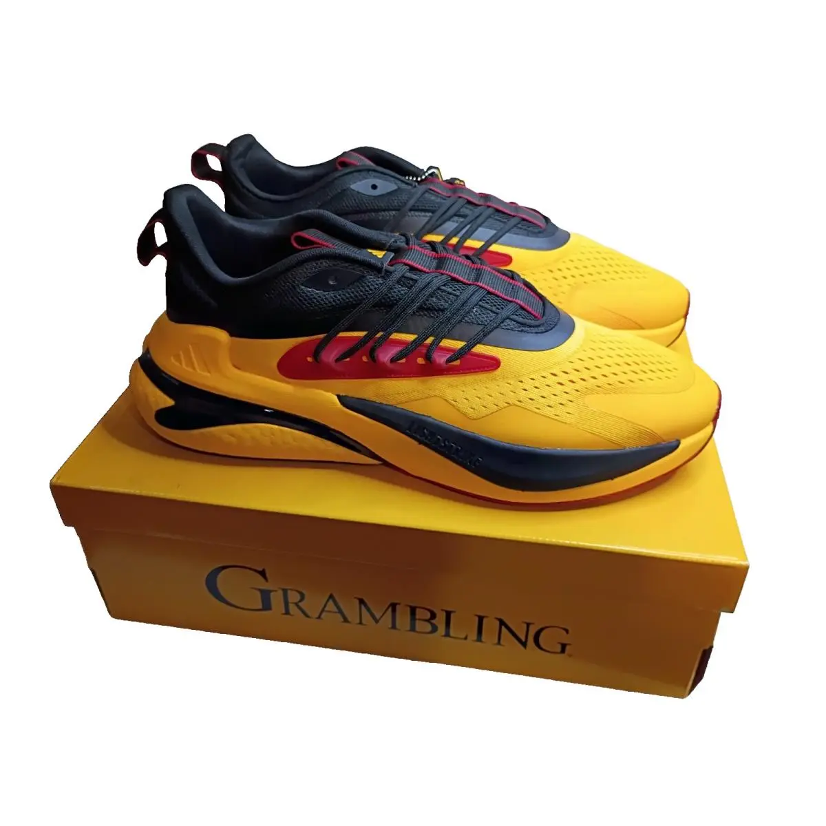 Adidas Alpha Boost V2. Grambling St. University Tigers Ncaa Men`s Size 13