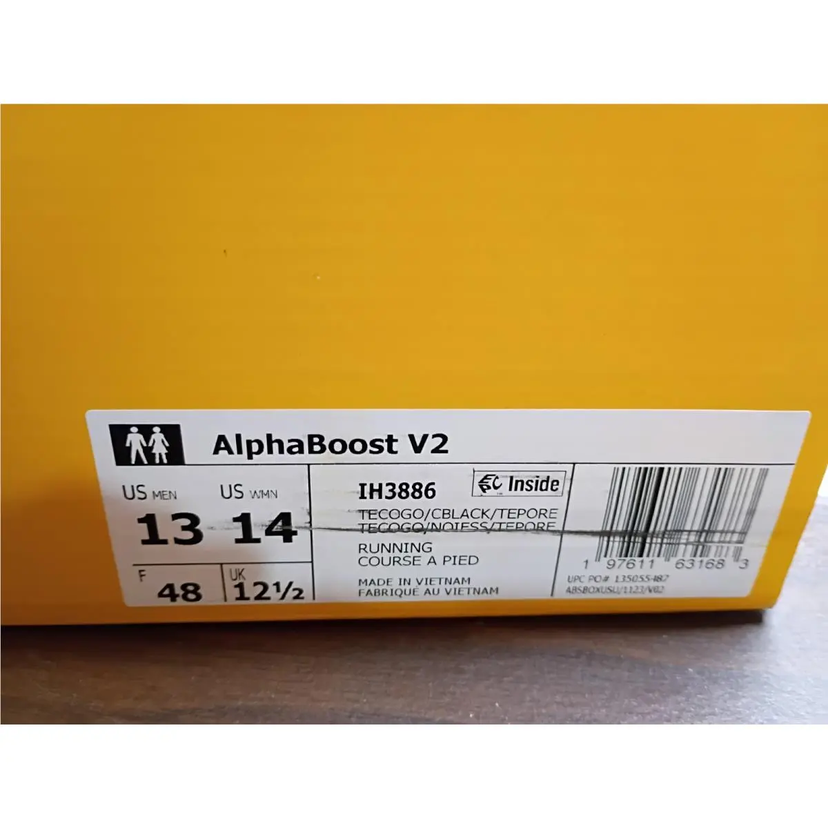 Adidas shoes - adidas AlphaBoost V2 - AlphaBoost - IH3886 - Gold 7
