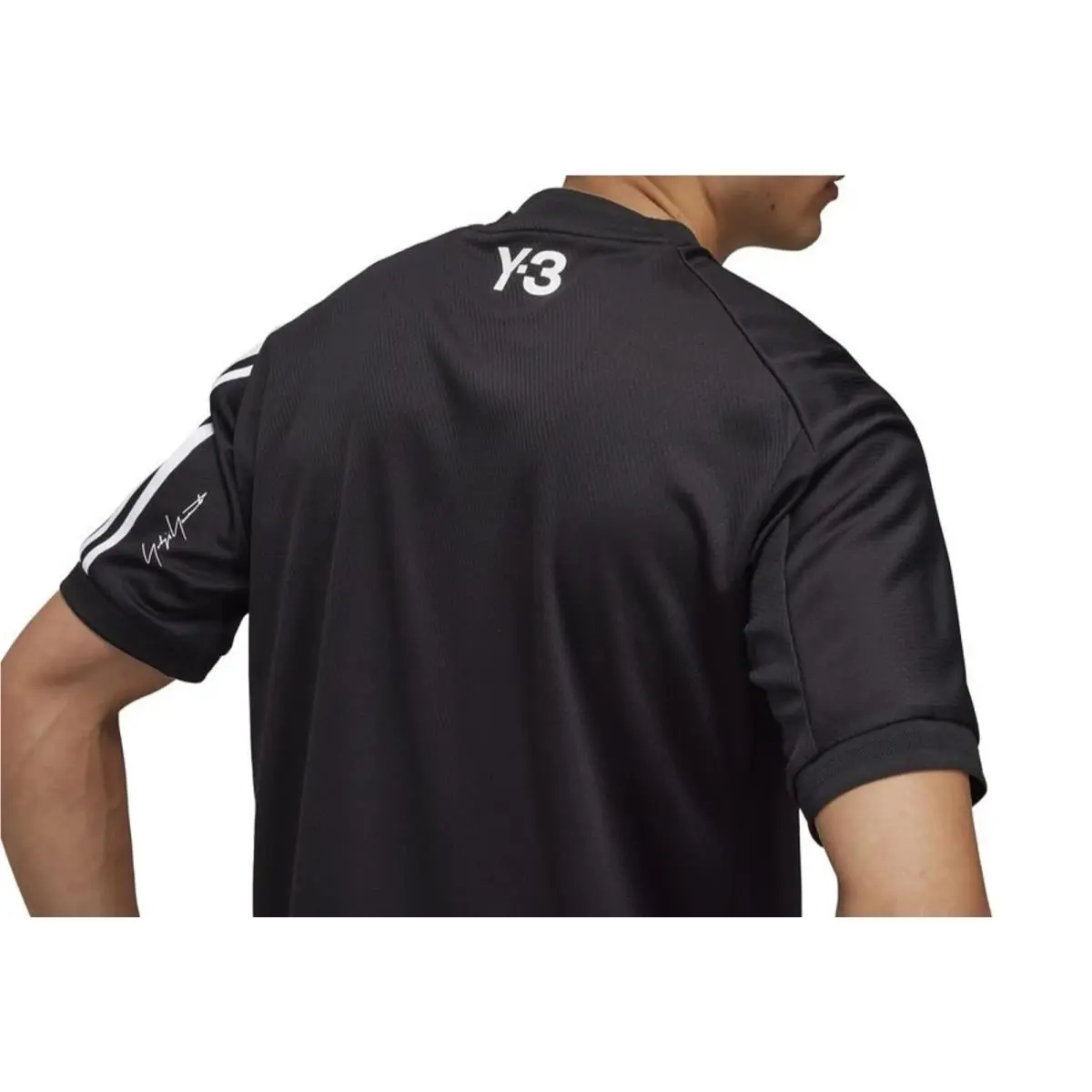 Adidas clothing - adidas Y-3 JFA Pre-Match Jersey - IW7390 - Black 3