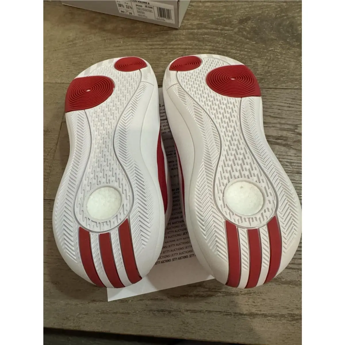 Adidas shoes - adidas Harden Vol. 8 - Harden - JP5445 - White Red (UPC: 0197613464517) 8