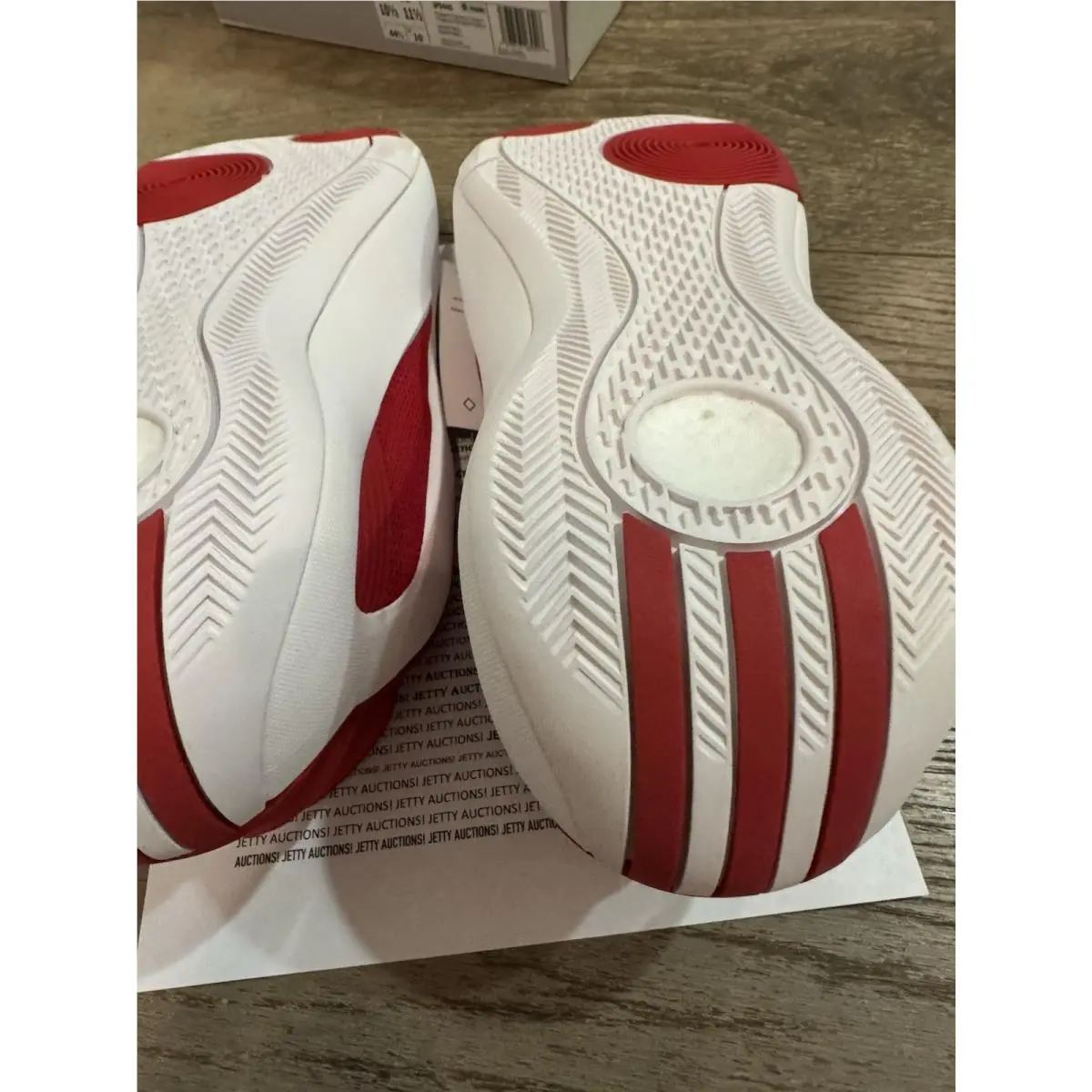 Adidas shoes - adidas Harden Vol. 8 - Harden - JP5445 - White Red (UPC: 0197613464517) 10