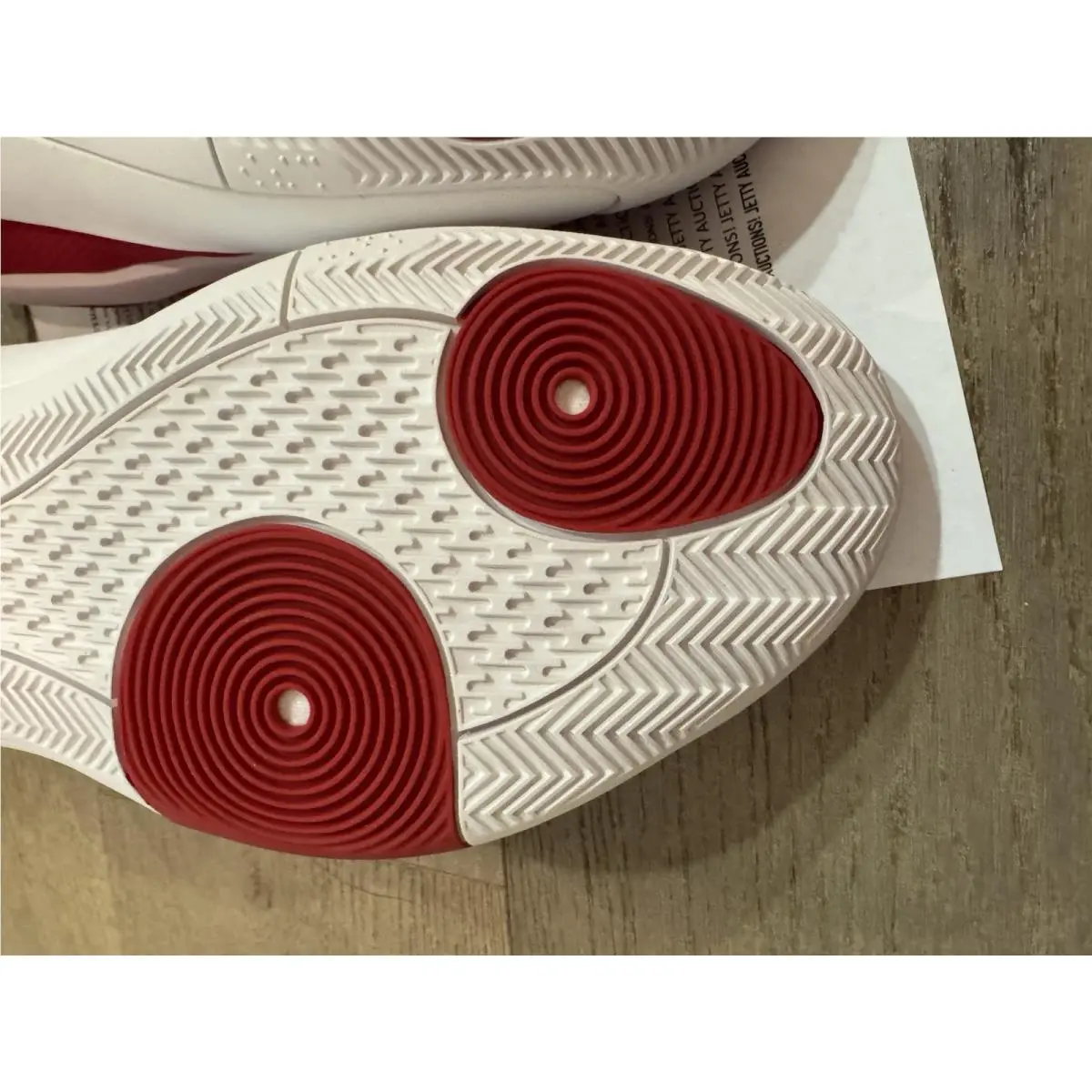 Adidas shoes - adidas Harden Vol. 8 - Harden - JP5445 - White Red (UPC: 0197613464517) 12