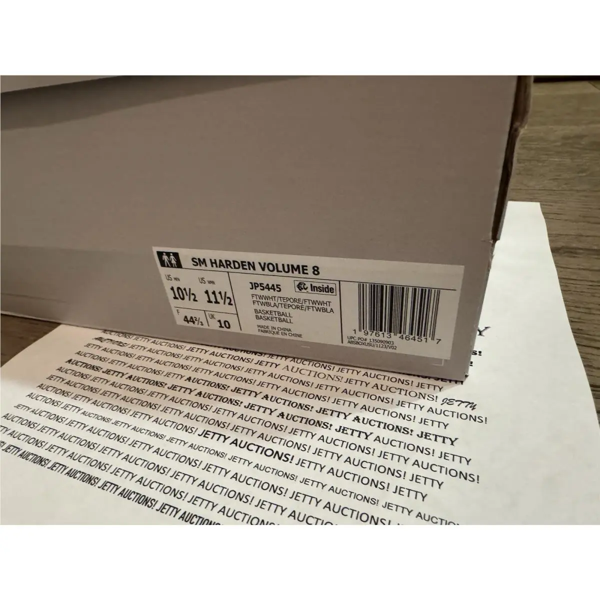 Adidas shoes - adidas Harden Vol. 8 - Harden - JP5445 - White Red (UPC: 0197613464517) 14