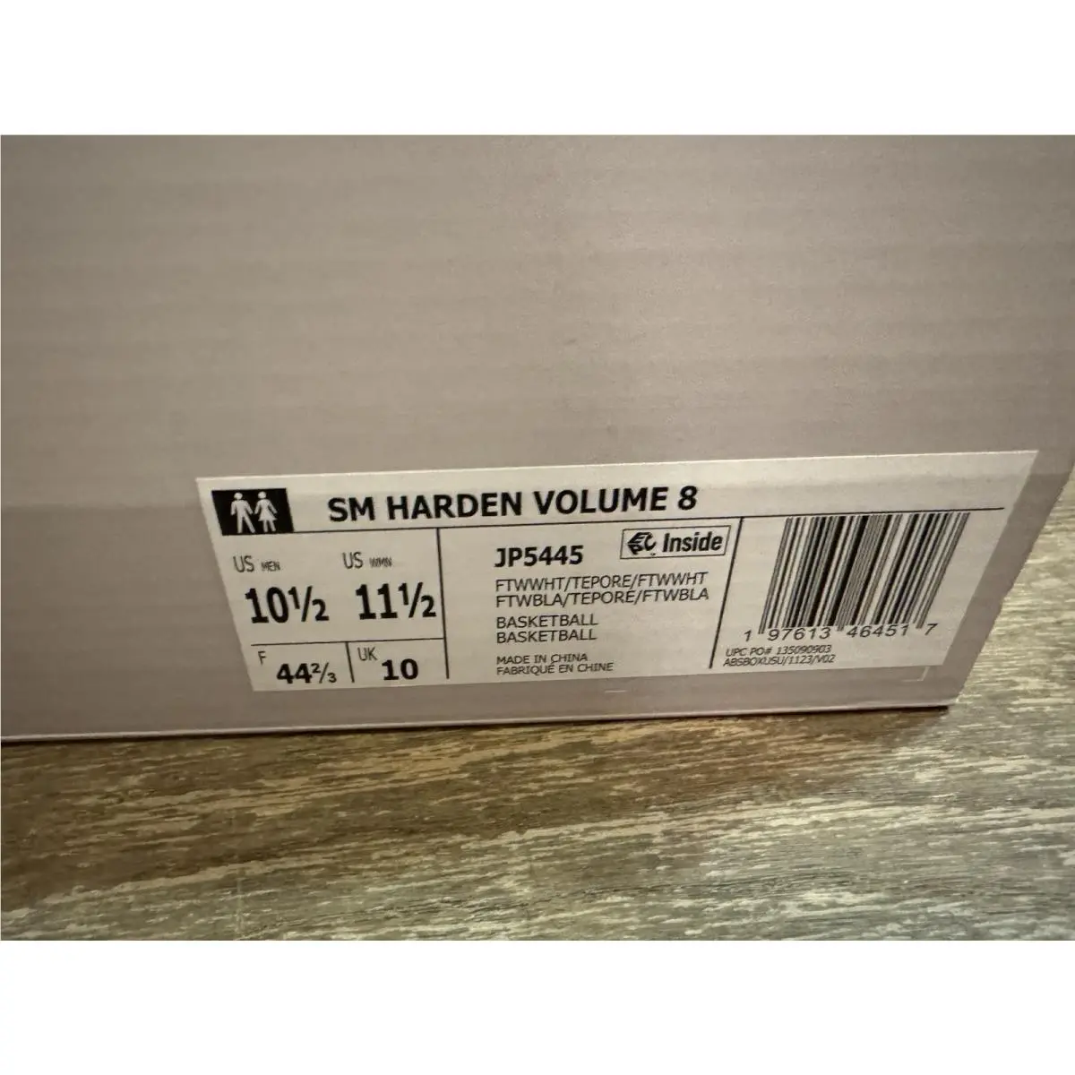 Adidas shoes - adidas Harden Vol. 8 - Harden - JP5445 - White Red (UPC: 0197613464517) 15