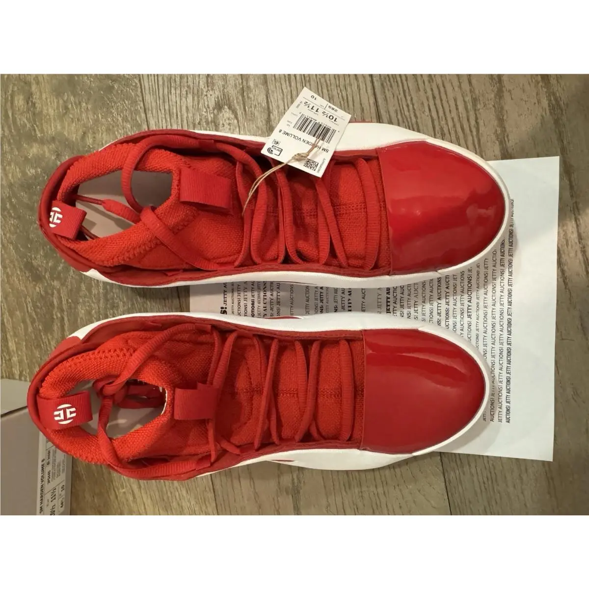 Adidas shoes - adidas Harden Vol. 8 - Harden - JP5445 - White Red (UPC: 0197613464517) 2