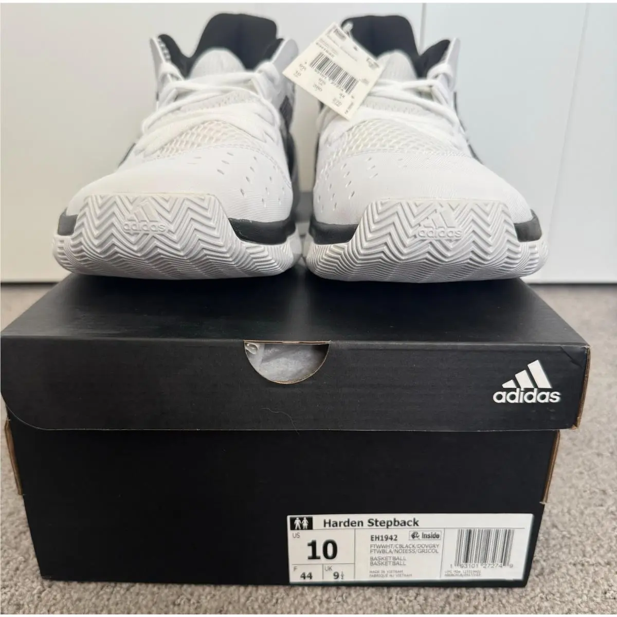 Adidas shoes - adidas Harden Stepback - Harden Stepback - EH1942 - White 2