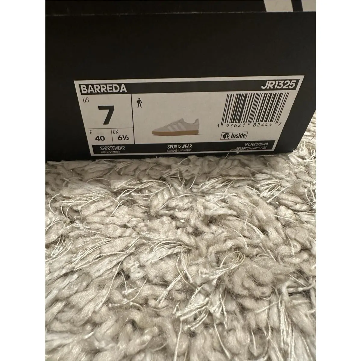Adidas shoes - Adidas Barreda - Barreda - JR1325 - Gray 1
