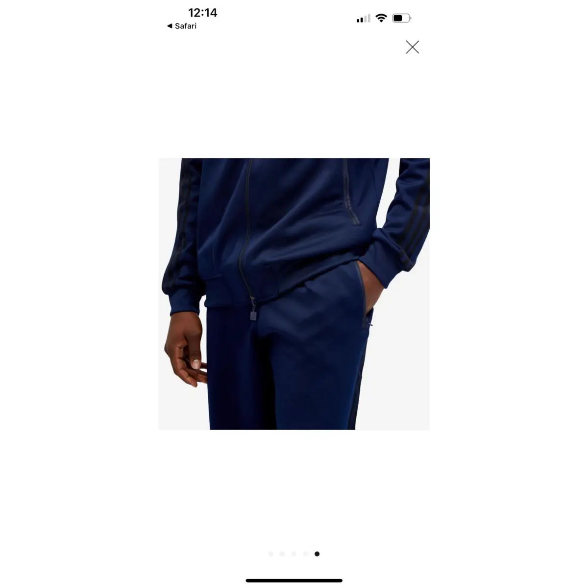 Adidas clothing - Blue 4
