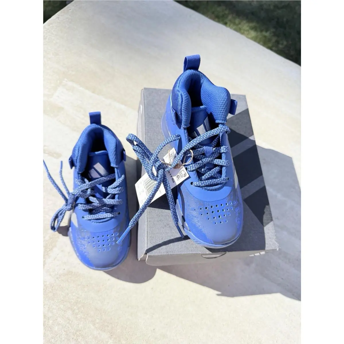 Adidas shoes - Adidas Wide Fit - Wide Fit - Blue (UPC: 195748400066) 7