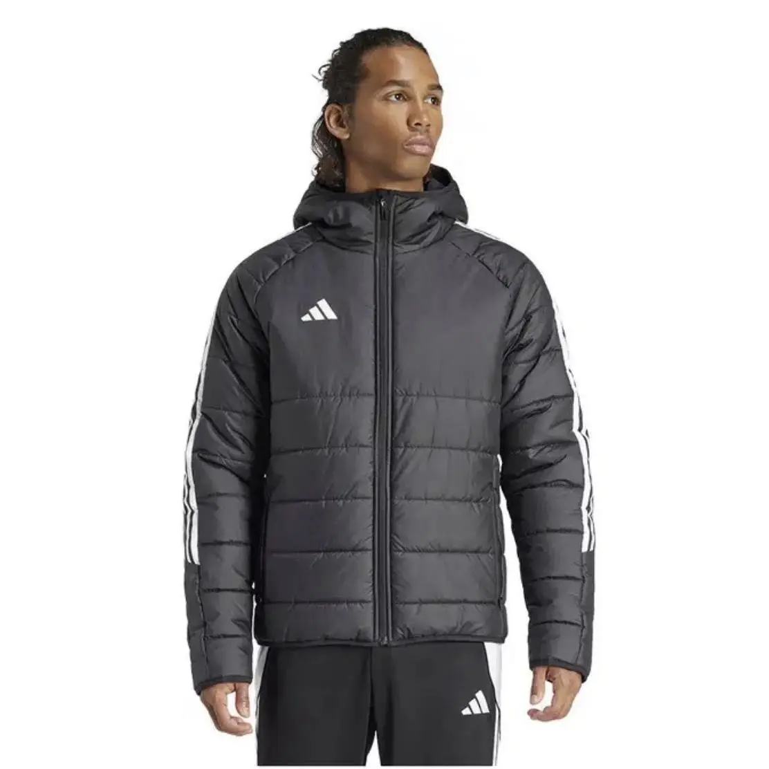 Adidas Black Tiro 24 Jacket Full Zipper Black/white Size: 2XL
