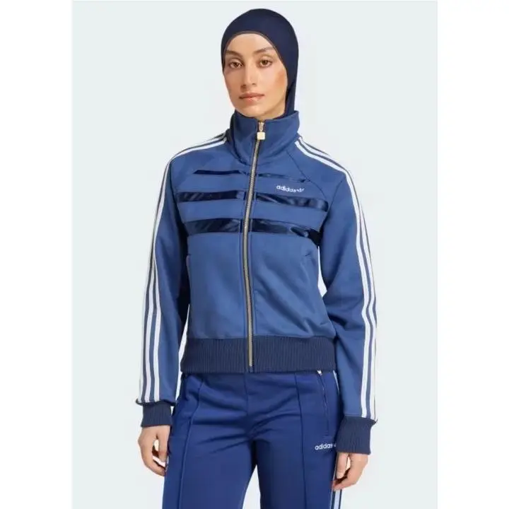 Adidas x Originals Suede The First Track Top Women’s M Night Indigo Blue IX1045