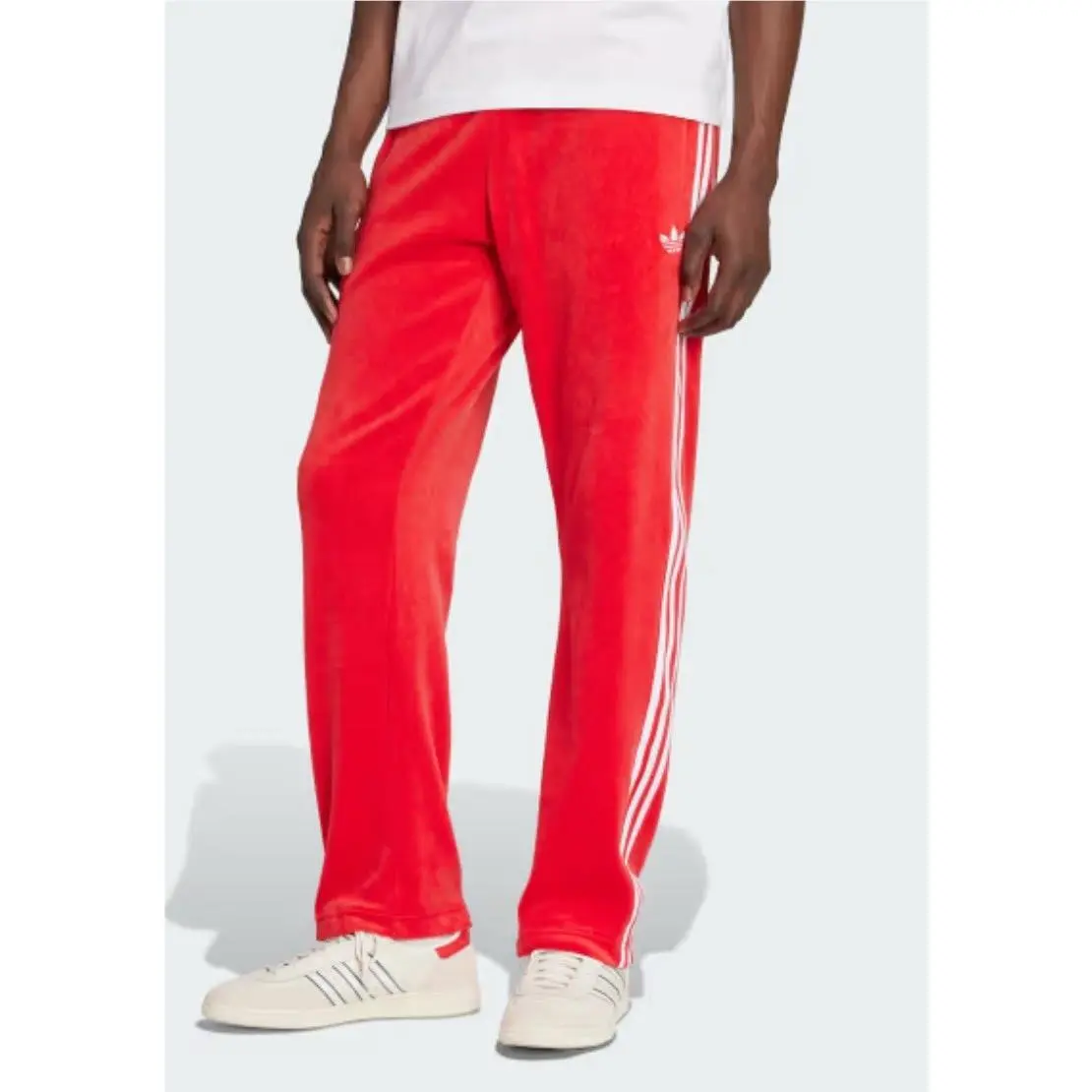 Adidas Originals Velour Sst Track Pants Red Santa Superstar Adicolor Men’s M