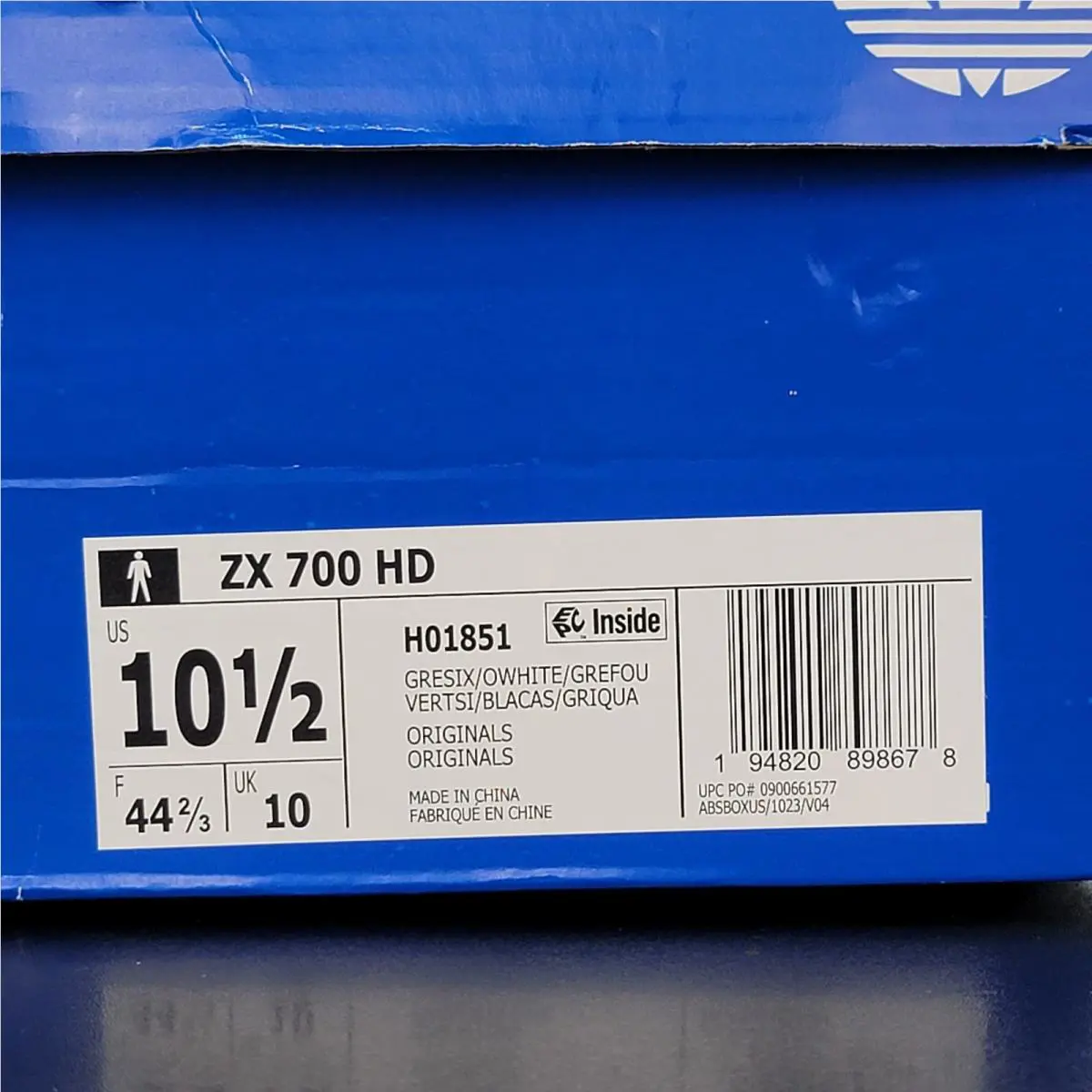 Adidas shoes - adidas ZX 700 - H01851 - Gray 6