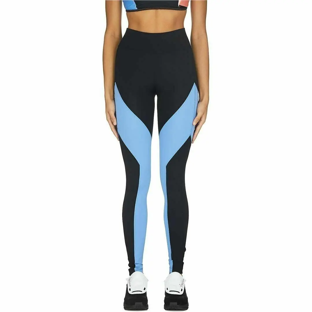 Adidas Y-3 Womens Swim Y-cut Leggings Black Size Medium