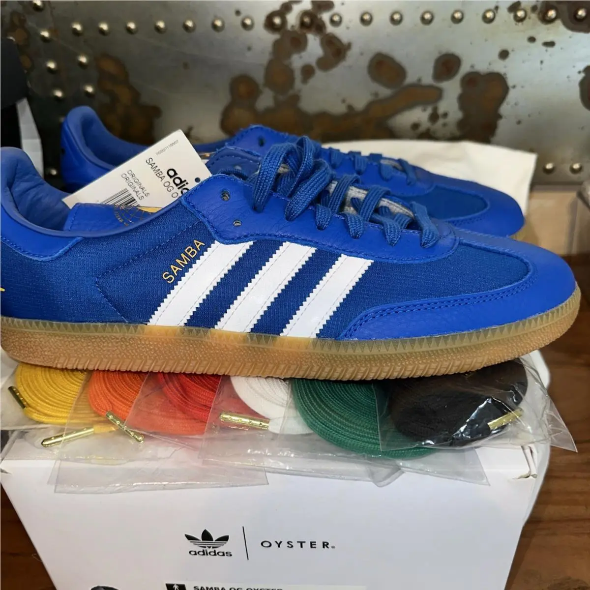 Adidas shoes - adidas Samba - Samba - F35093 - Blue 1