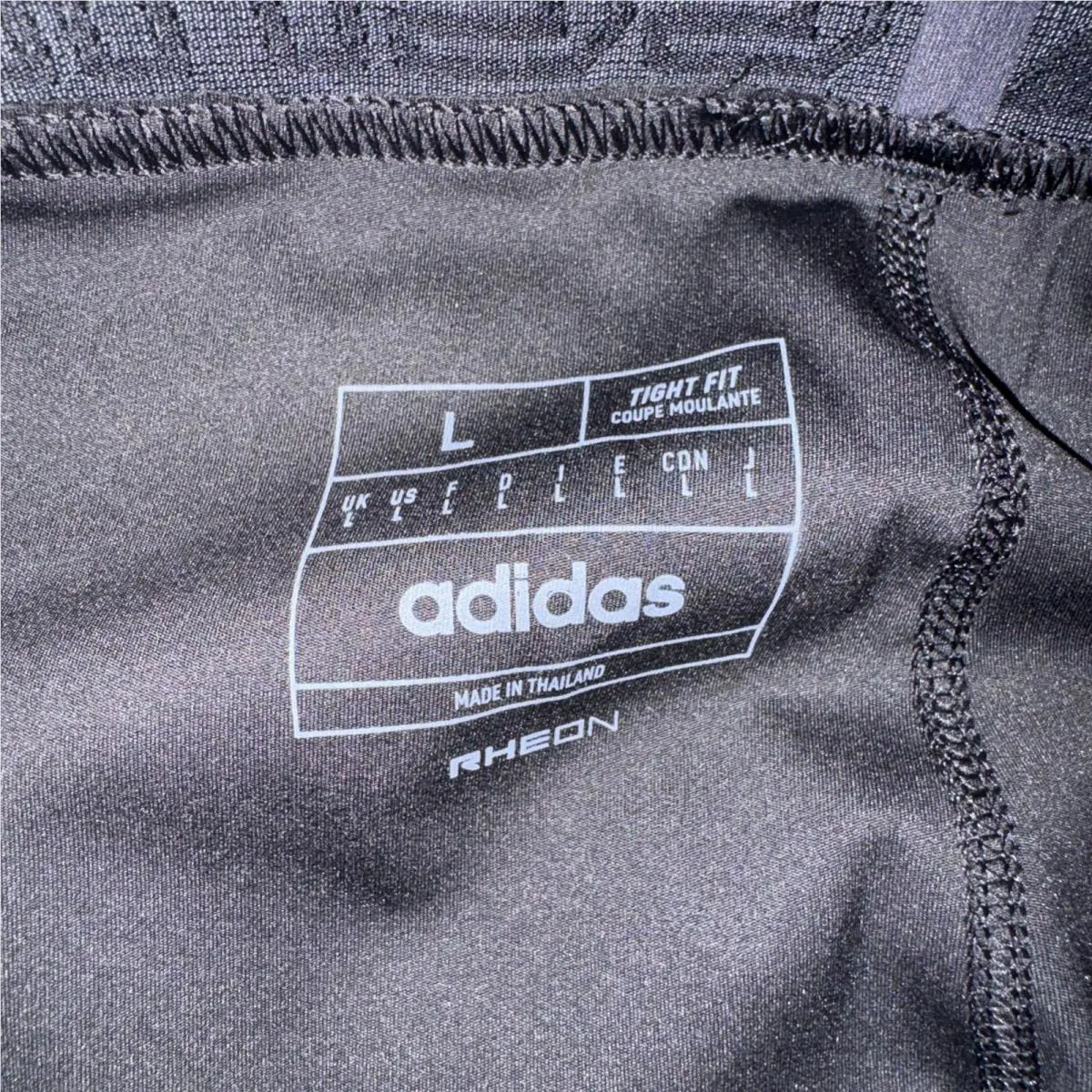 Adidas clothing - Adidas Control Rheon - Control Rheon - Black 6