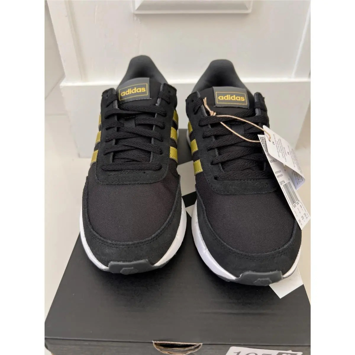 Adidas shoes - adidas Run 60S - Run - GX1714 - Black (UPC: 0195739373416) 4