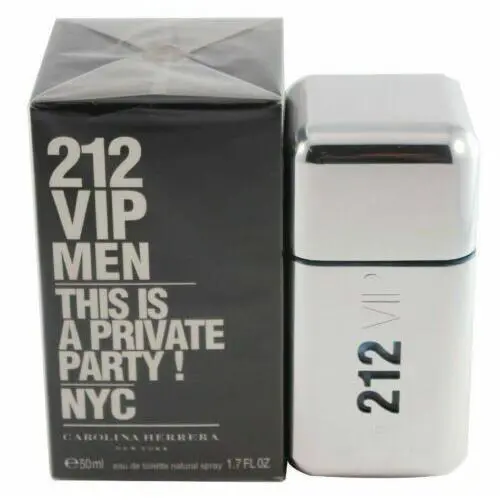 212 Vip Men BY Carolina Herrera 1.7 OZ Edt Spray For Men