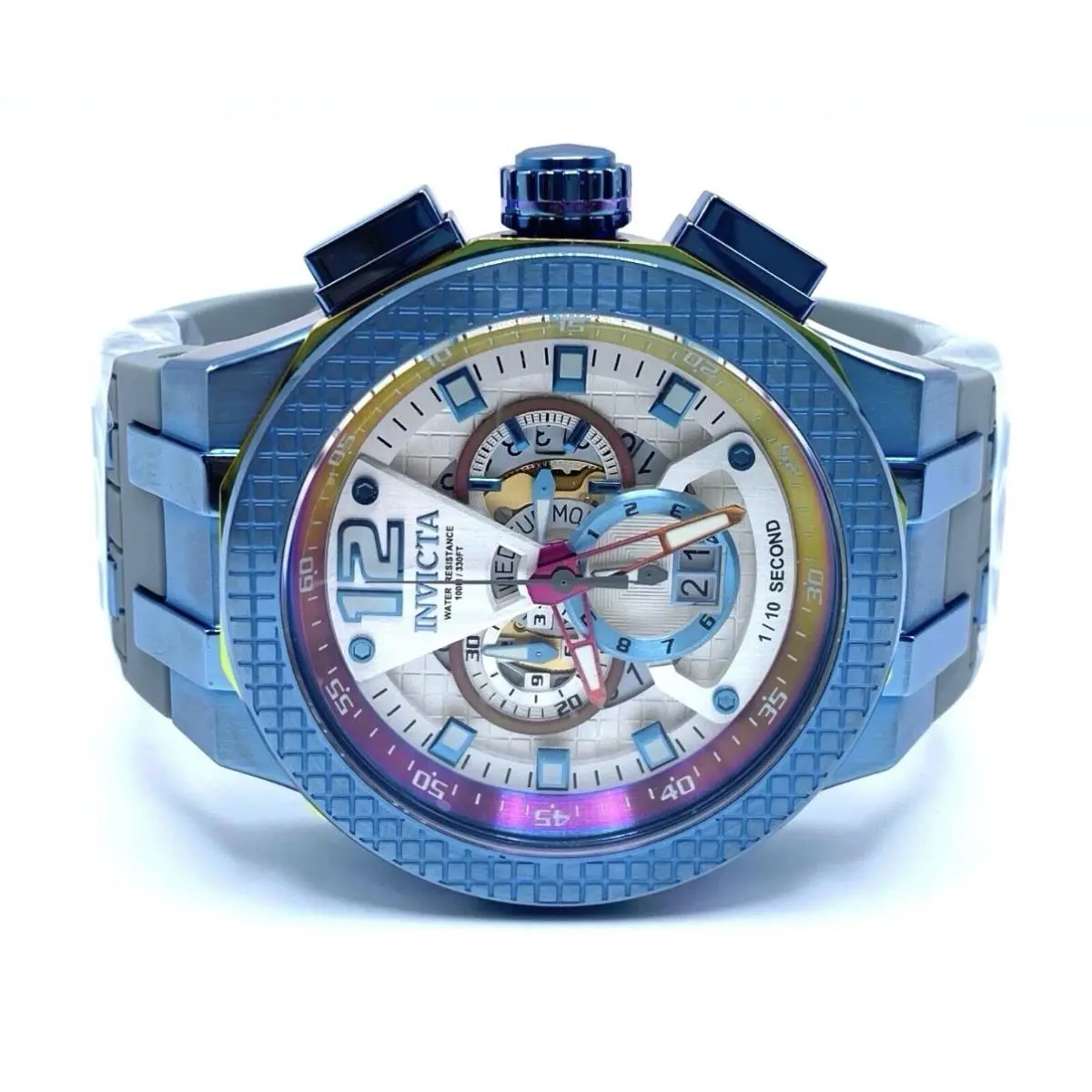 Invicta Speedway Chronograph Flame Fusion Crystal Watch 37960