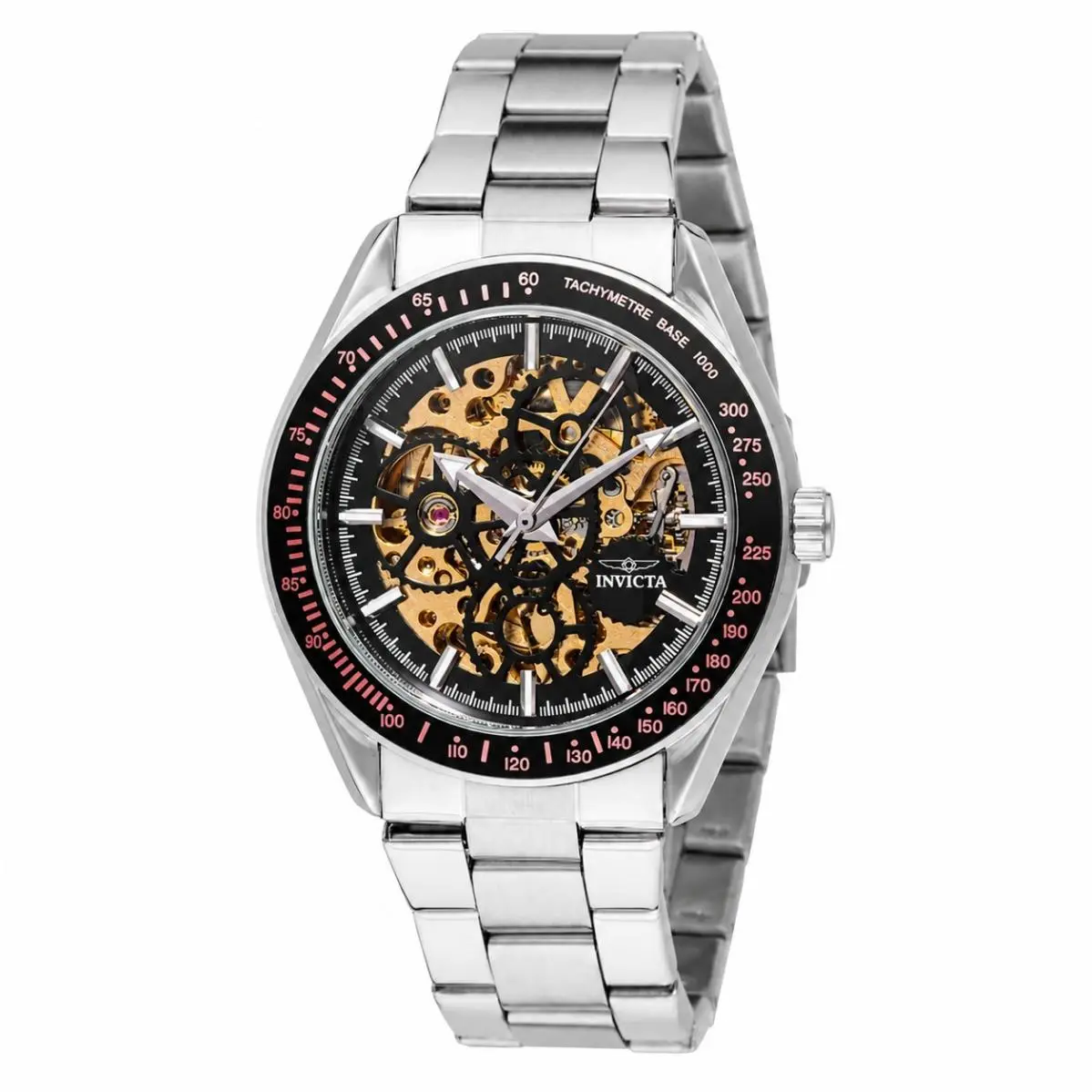 Objet D Art Excelsior Automatic Men`s Watch w/ Skeleton Dial 43mm by Invicta