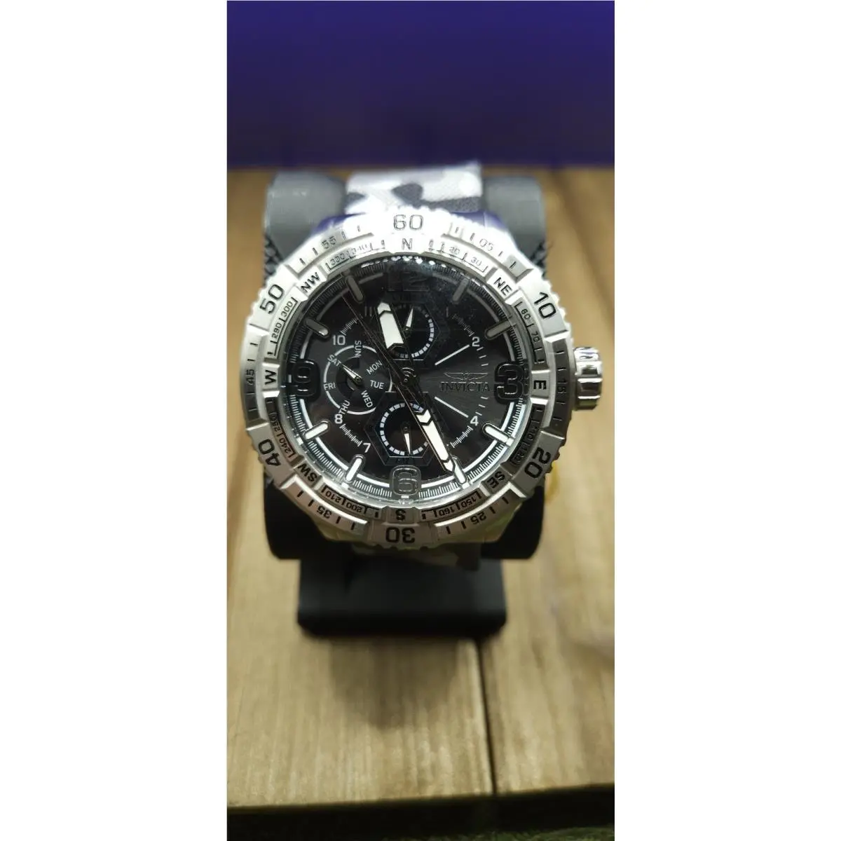 Invicta Coalition Forces 49630 Men`s Quartz Multifunction Camo Watch 49mm Box