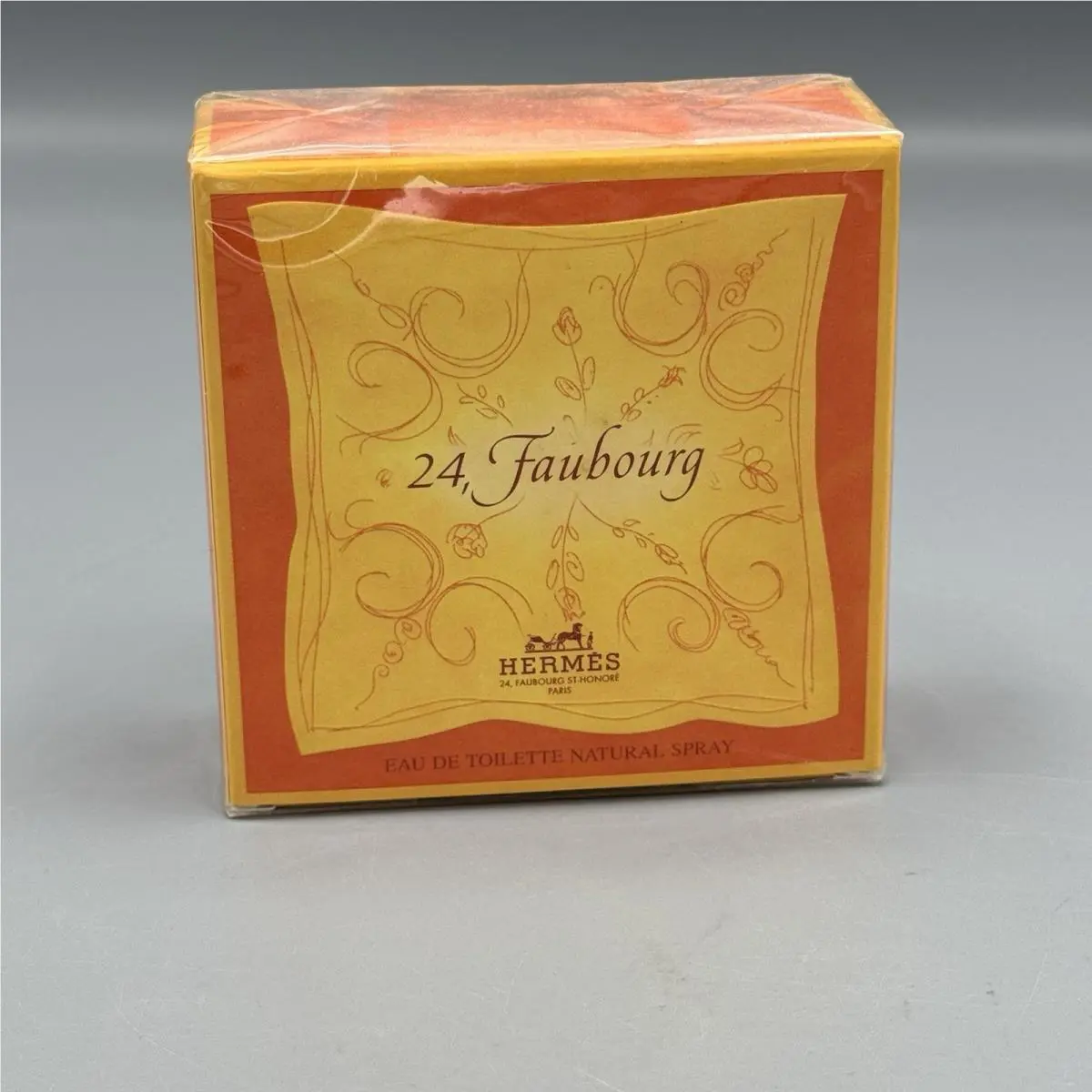 Vtg 24 Faubourg by Hermes Eau de Toilette Edt 50ml 1.6 fl oz Old Design