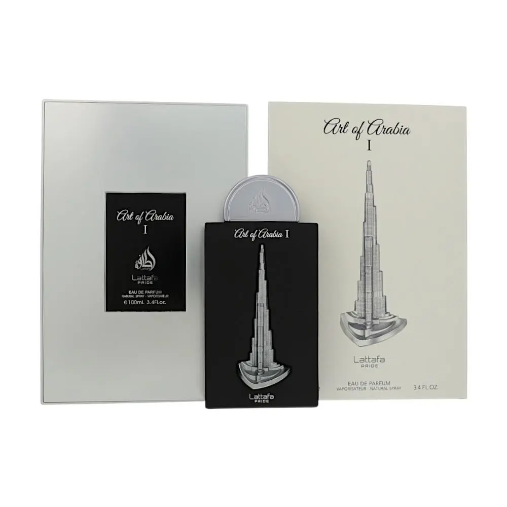 Art Of Arabia I by Lattafa Box For Men 3.4 Oz Eau De Parfum Spray