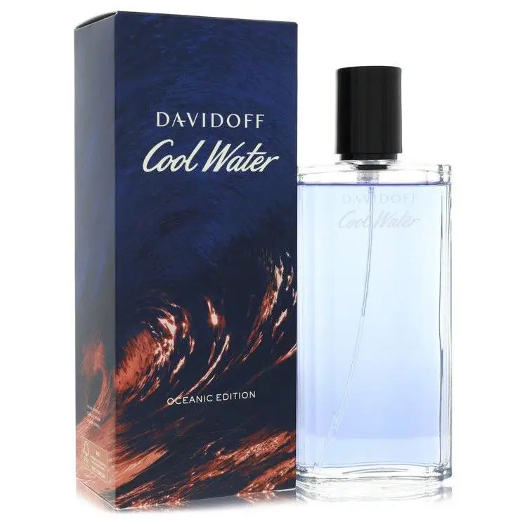 Cool Water Oceanic by Davidoff Eau De Toilette Spray 4.2 oz Men