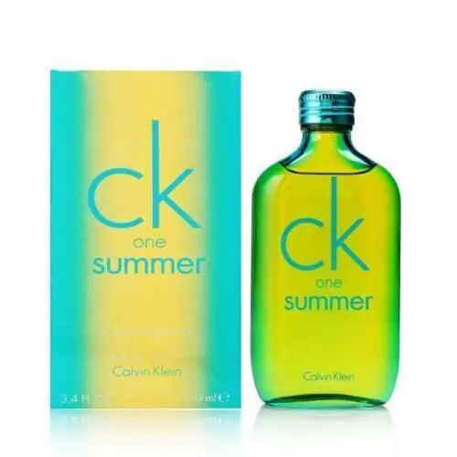 CK One Summer by Calvin Klein For Unisex 3.4 oz Edt Spray Limited Edition