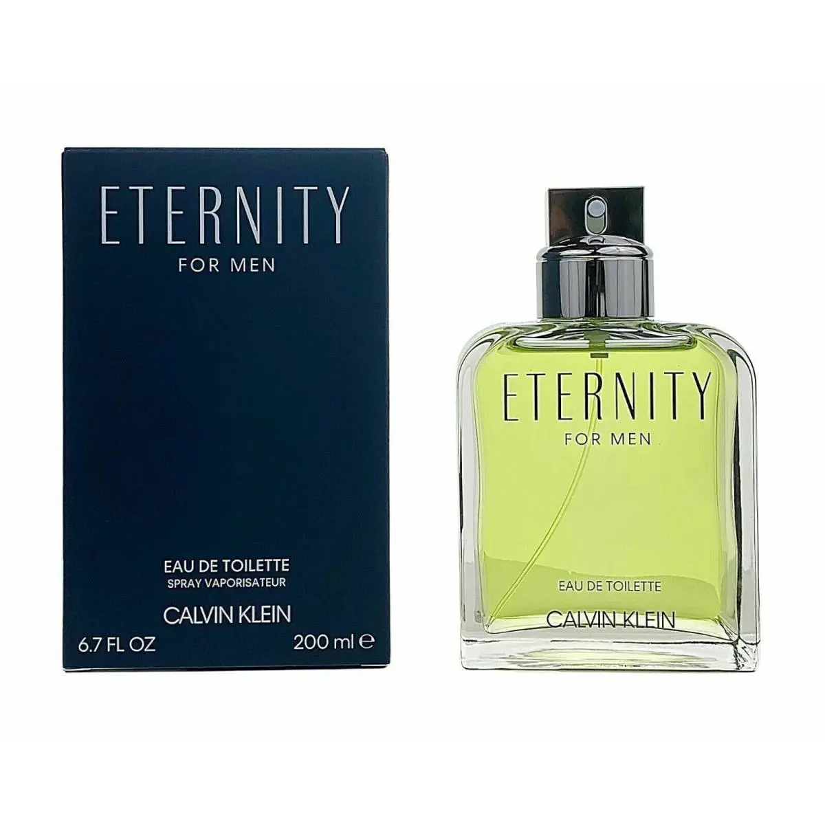 Eternity For Men by Calvin Klein 6.7 oz Eau De Toilette Cologne