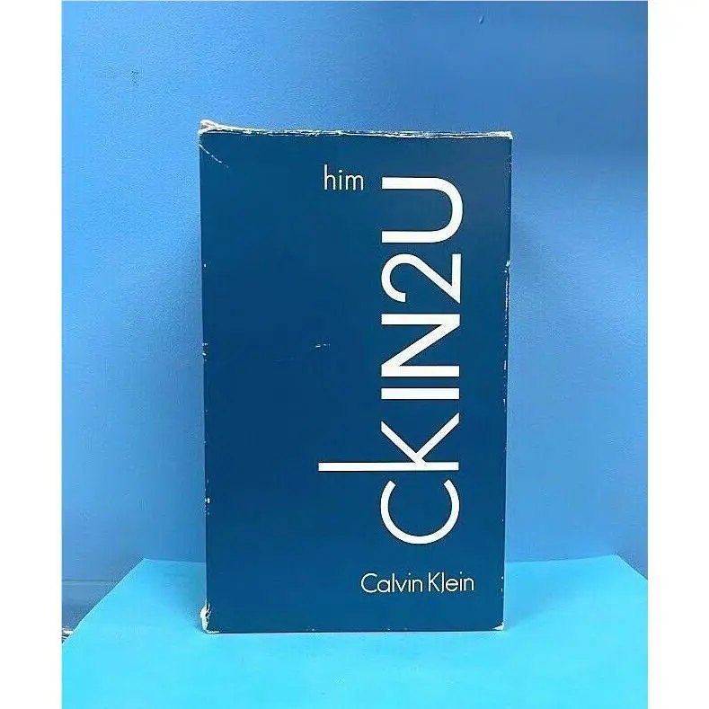 Calvin Klein Ck IN2U For Him 2 Pc Men Giftset 5 oz Edt Spray+ 3.4 oz Body Wash