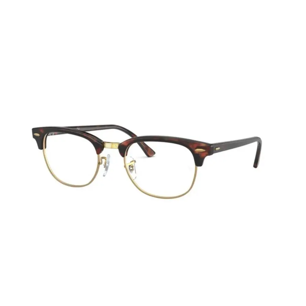 Ray-ban RX5154 8058 Eyeglasses 49mm Mock Tortoise / Clear Demo Lens