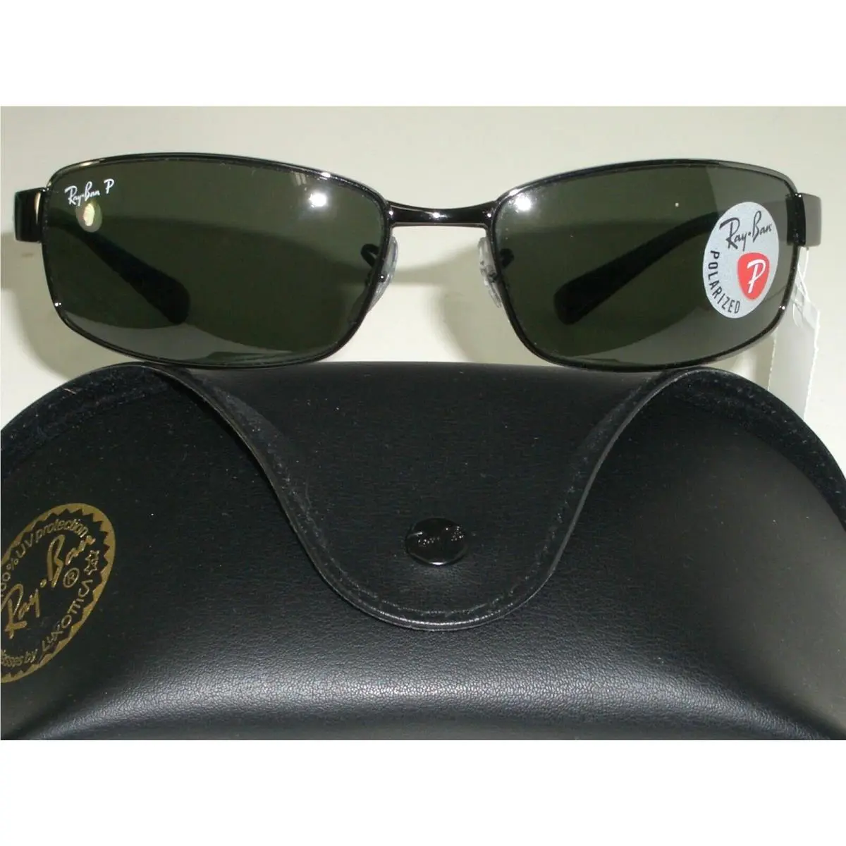 Ray Ban RB3364 004/58 62 17 3P Multicolor Polarized Rectangular Sunglasses