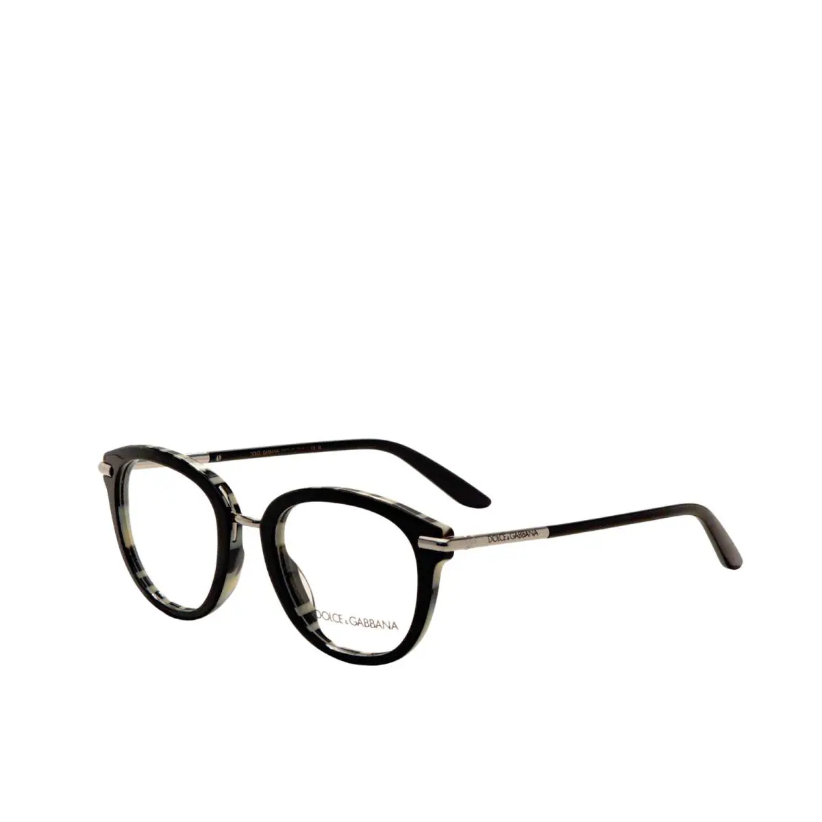 Dolce Gabbana Women`s 50mm Top Black On Zebra Opticals DG3410-3372-50