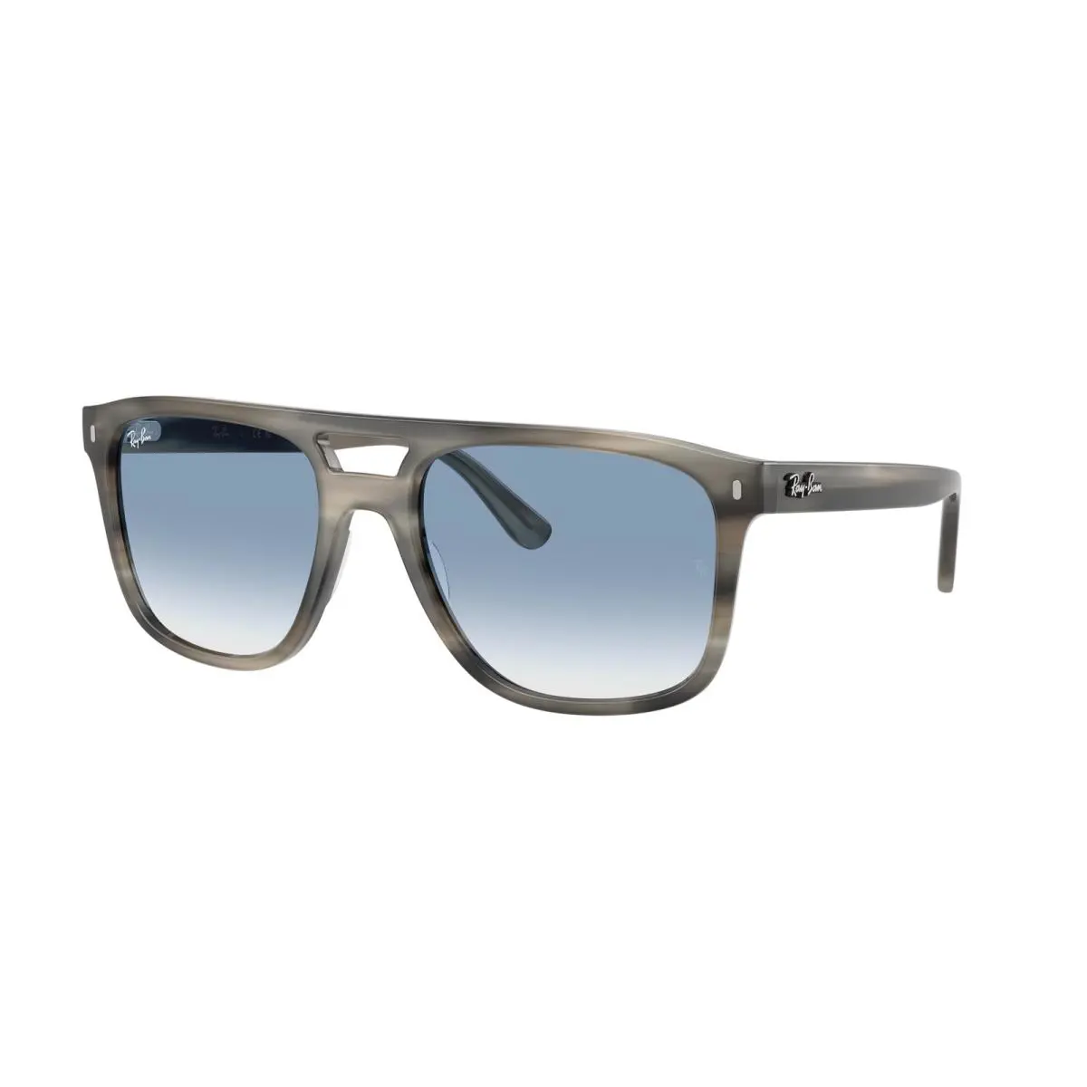 Ray-ban RB 2213 Havaha Grey Clear Gradient Blu 14243F Sunglasses