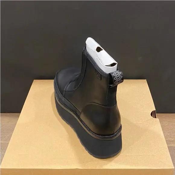 UGG shoes - Classic Short New Heights - Classic Short New Heights - Black 1