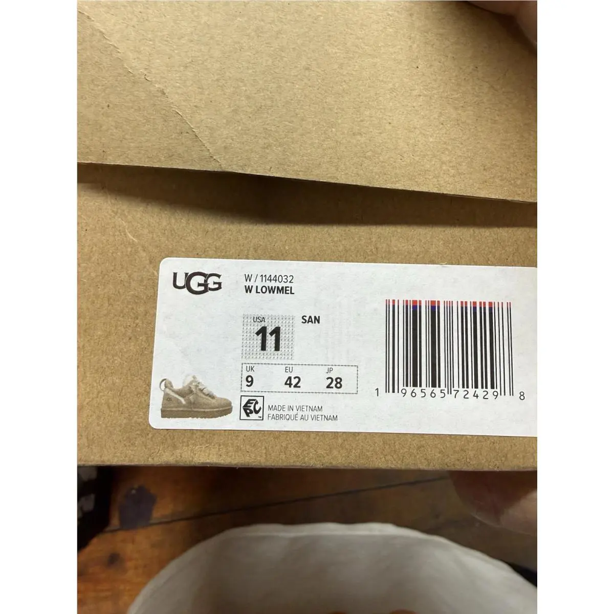 UGG shoes - UGG Lo Lowmel - Lowmel - 1168890 - Brown (UPC: 198605263989) 11
