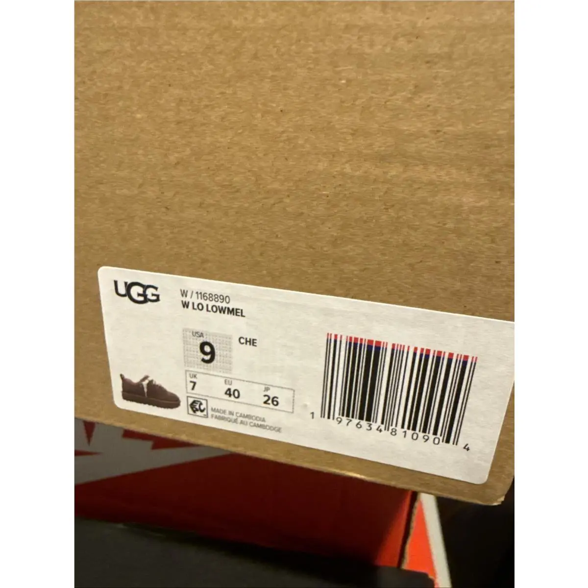 UGG shoes - UGG Lo Lowmel - Lowmel - Chestnut 3