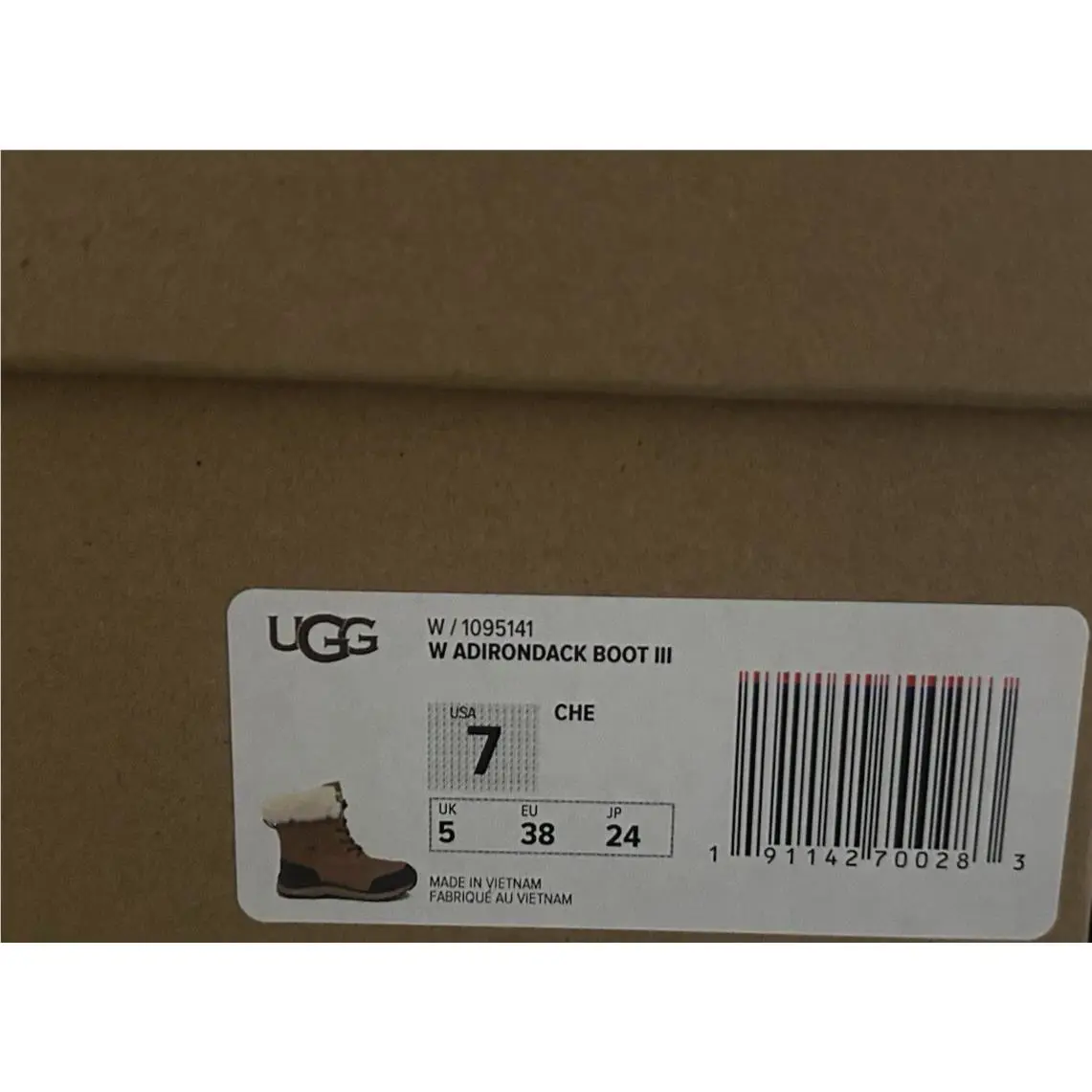 UGG shoes - UGG Adirondack III - Adirondack III - Chestnut (UPC: 191142700283) 6