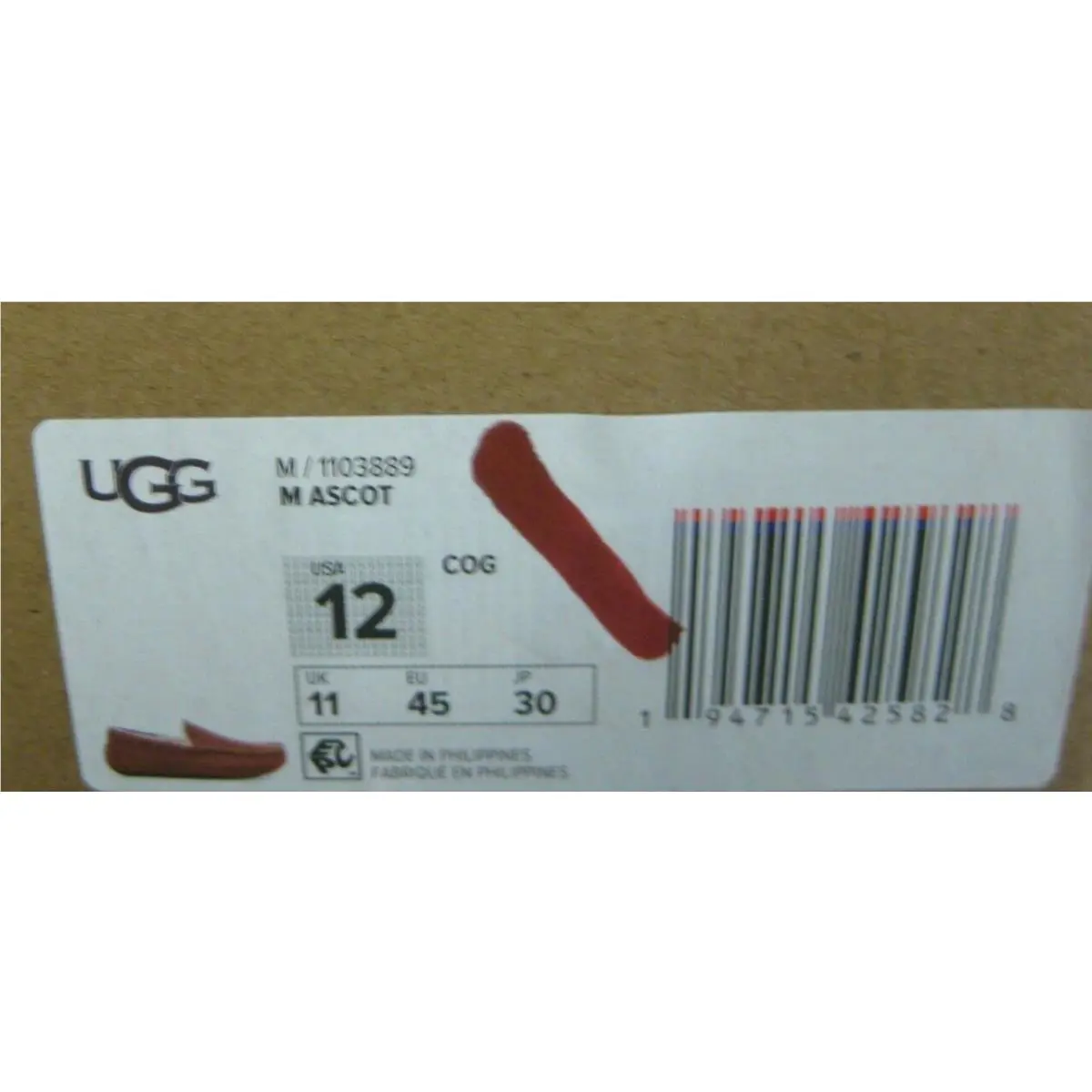 UGG shoes - ASCOT - ASCOT - COGNAC 4