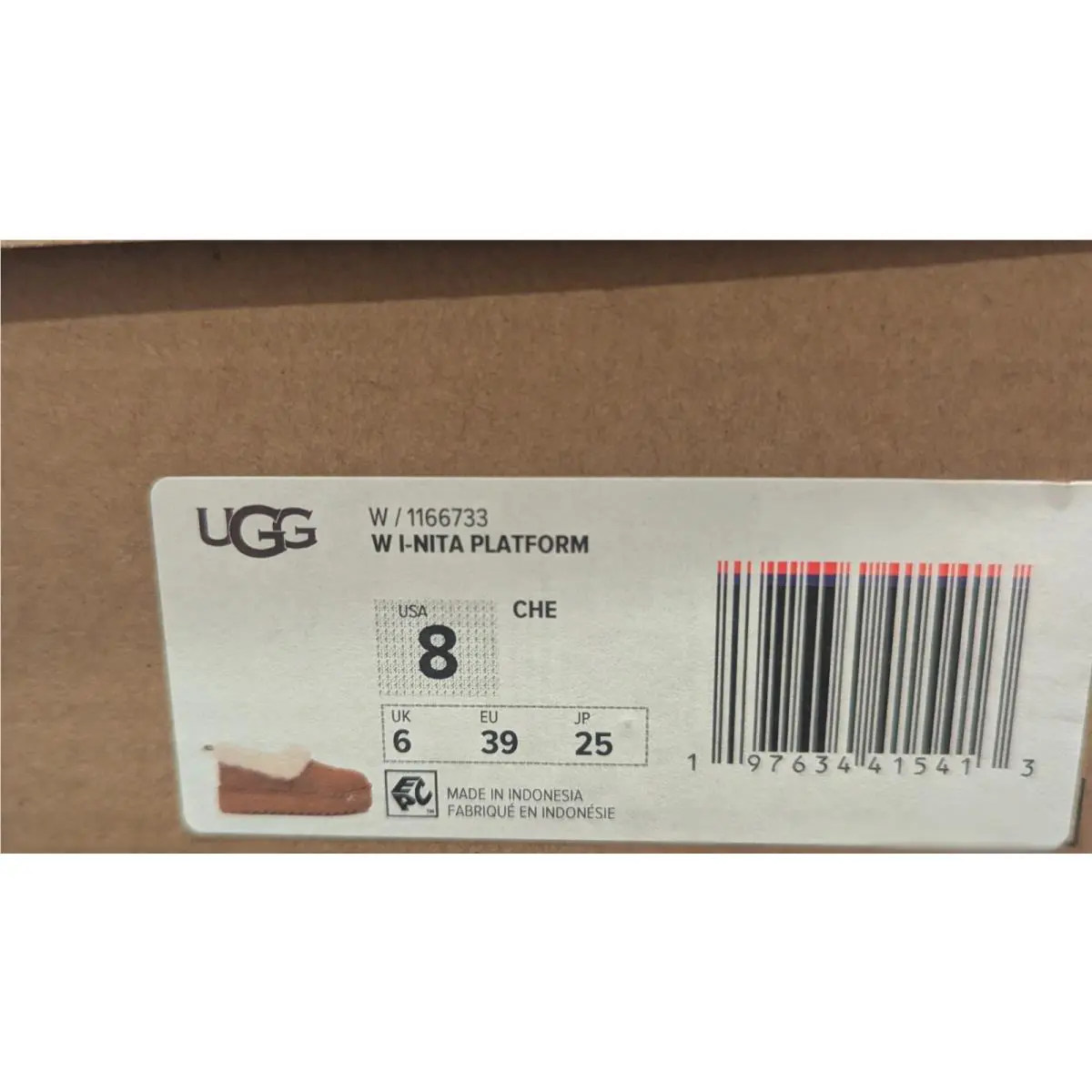 UGG shoes - Chestnut 7