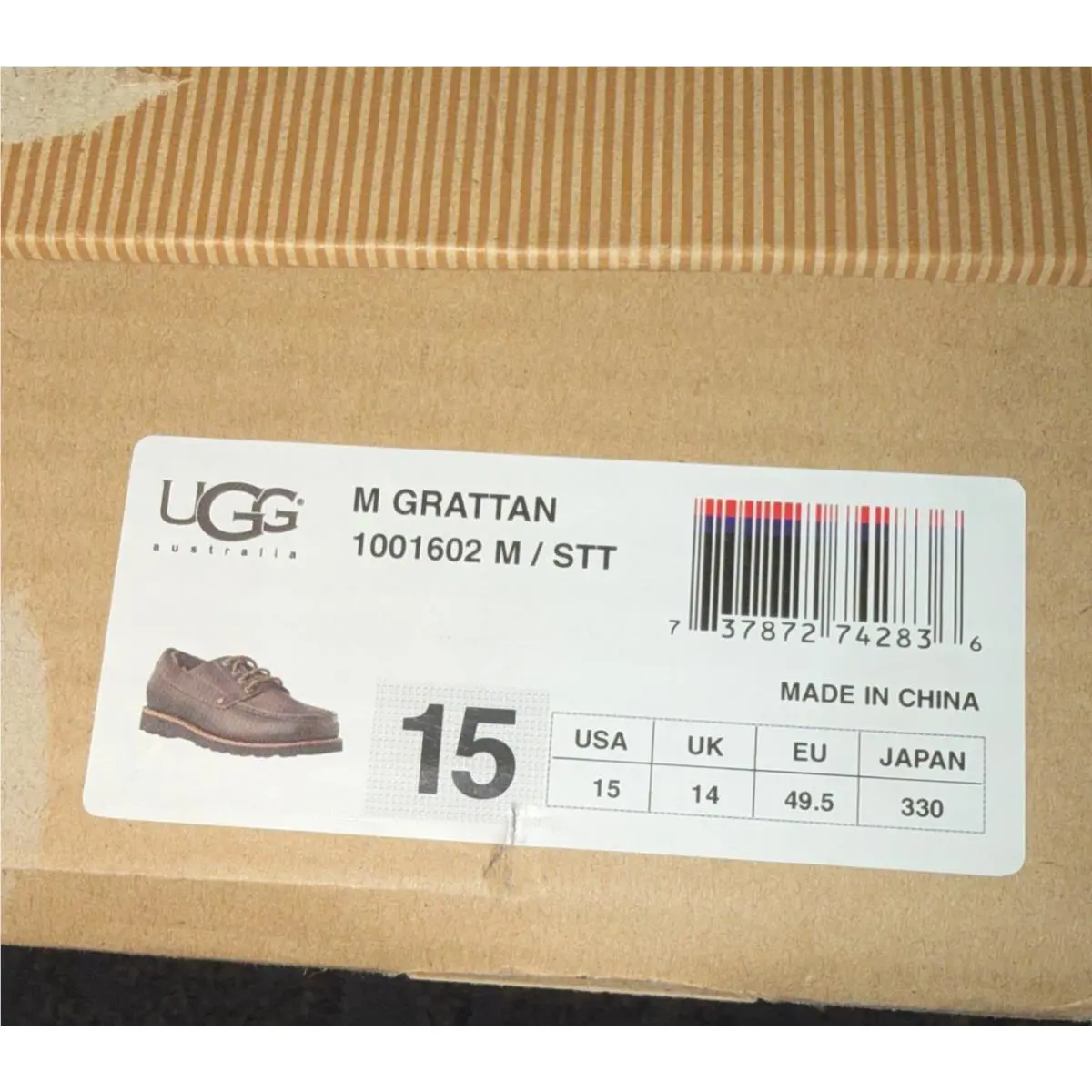 UGG shoes - Ugg Grattan - Grattan - Brown (UPC: 0737872742836) 0