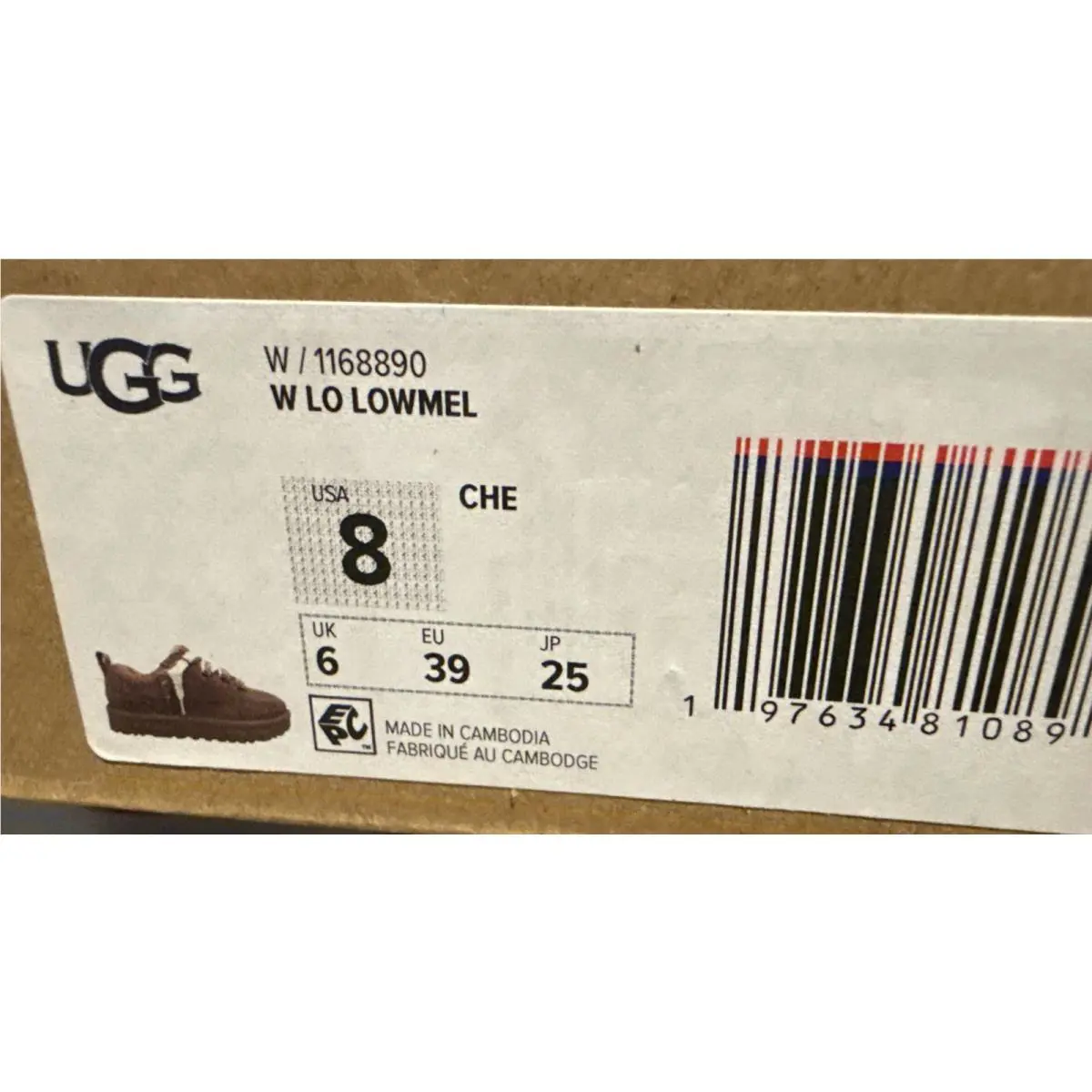 UGG shoes - UGG Lo Lowmel - Lowmel - Chestnut 3